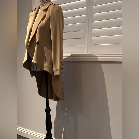 Honey & Beau Rider Tux Jacket, Camel Size 10 - Picture 14 of 14